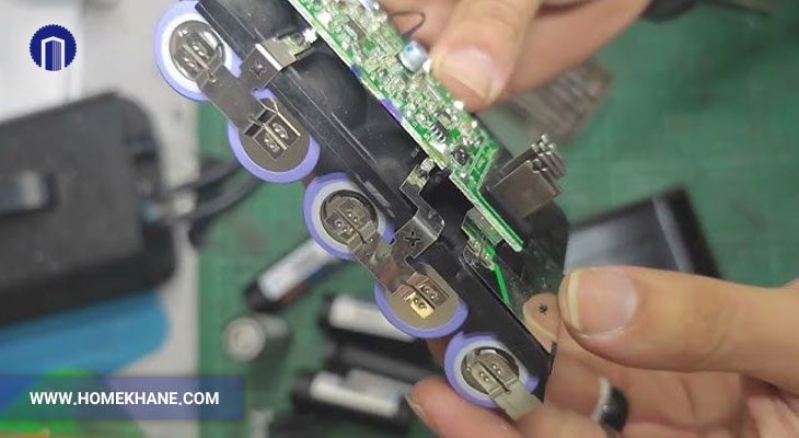 تعمیر برد الکترونیکی جارو شارژی