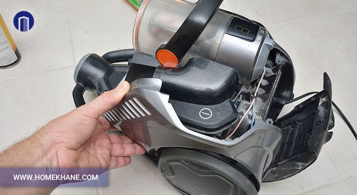تعویض کلید روشن و خاموش جاروبرقی