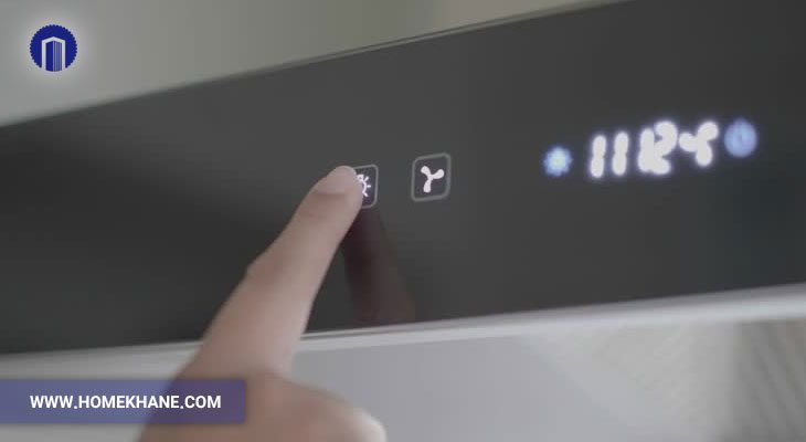 کار نکردن دکمه های صفحه نمایش هود