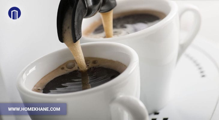 جوشیدن قهوه در قهوه ساز
