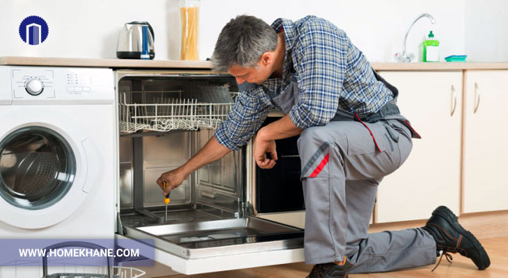 علت خاموش شدن ناگهانی ماشین ظرفشویی