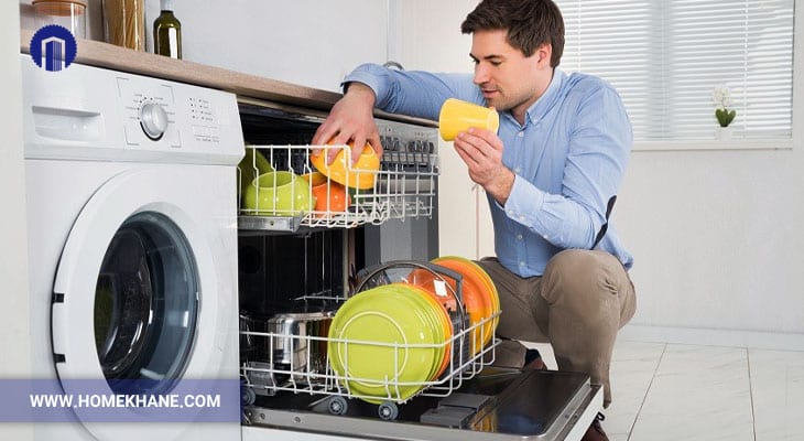 طریقه شستشوی ظروف در ماشین ظرفشویی