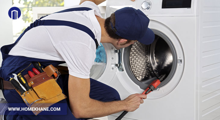 علت گرم نشدن آب در ماشین لباسشویی