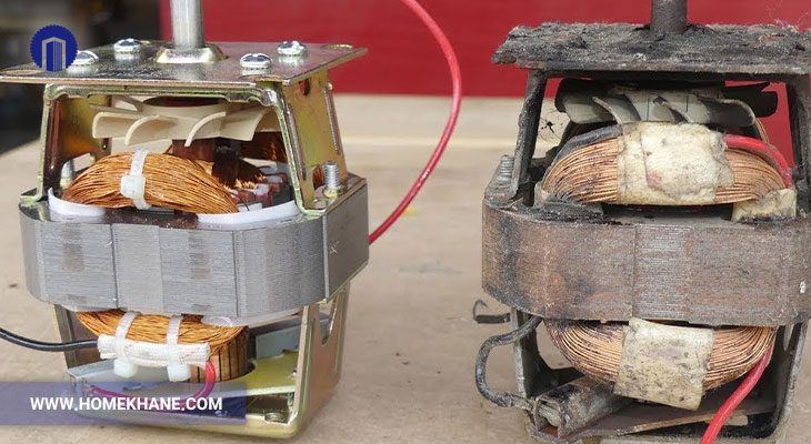بررسی عملکرد موتور آبمیوه گیری