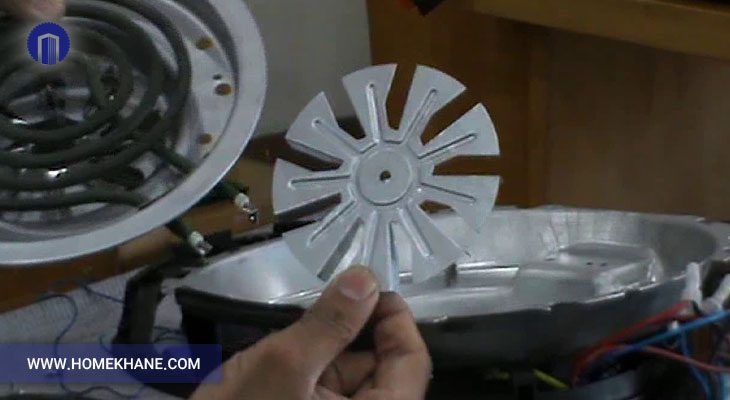 5. کار نکردن فن سرخ کن گوسونیک