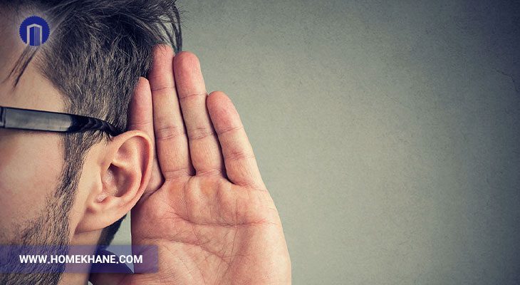 شنیده شدن صداهای غیرعادی