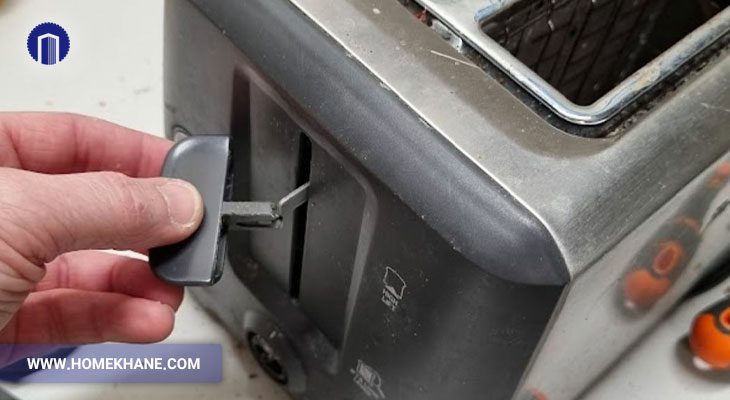 5. تعویض اهرم توستر فوما