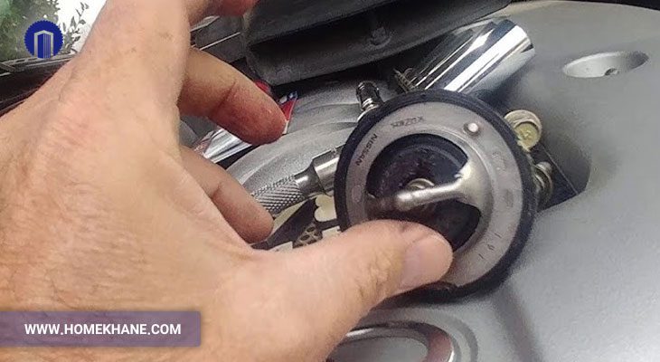 4. تعویض ترموستات توستر فاکر
