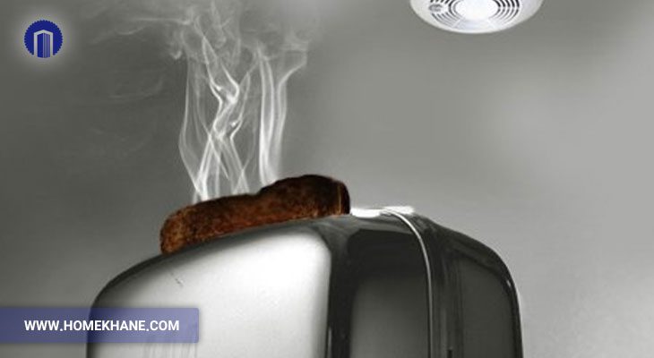 3. دود کردن توستر فاکر