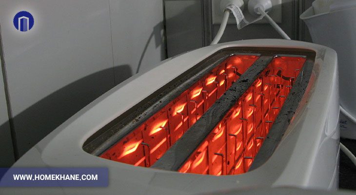 5. بالا نیامدن سیلندر توستر فاکر پس از داغ شدن نان